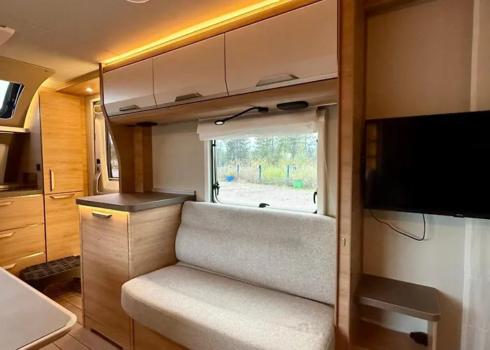 Camping Santa's Trailer